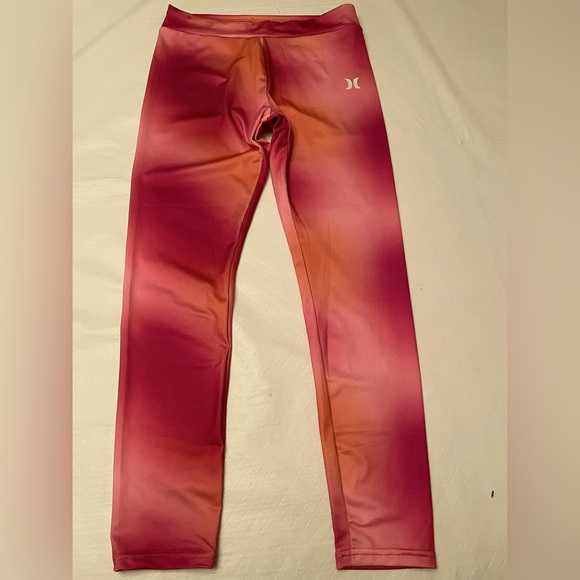 Youth Girls Hurley Size 14/16 multi coloured leggings. - Picture 1 of 12